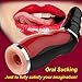 Produktbild GuoEY Pinchu Echt Oral Sucks Männliche Masturbators Deep Throat Clip Saug Sex Maschine Induzierte Vibration Sex Moan Intimate Sex-Spielzeug für Männer
