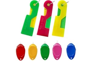 COYUN 8 Pezzi Infila Ago,Filo di Plastica Infila, Infila Aghi, Infila Ago per Macchina da Cucire, Infila Ago Automatico, Accessori Macchina da Cucire para Macchine da Cucire Progetti Artigianali fai
