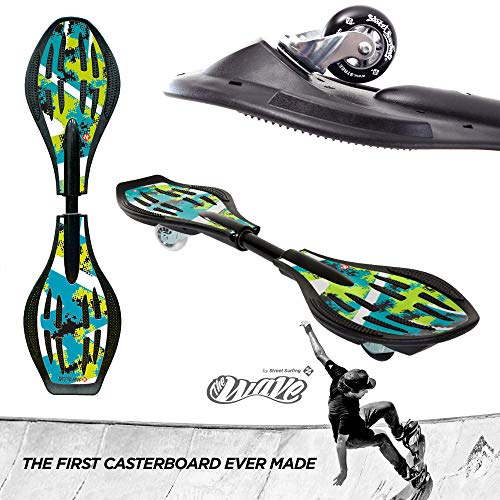 Streetsurfing The Wave - Waveboard Verde Verde, Blanco Talla:- - Streetsurfing