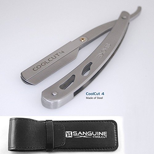 Straight Cut Throat Razor, Traditional Straight Shaving Razor - Top Quality - IT WON'T DISAPOINT YOU + Pouch