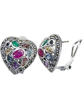 Damen rot, rosa, orange, grün, blau, lila, weiß, gelb, oval RUBIN, Turmalin, Granat, Amethyst, Citrin, Peridot...