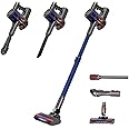 Flexnest 2024 Newly Launched 3-in-1 Cordless Stick Vacuum Cleaner, Handheld, Powerful Motor, Adjustable Suction Modes, Adjustable Head, Bagless Vacuum with Hepa Filter (T7)