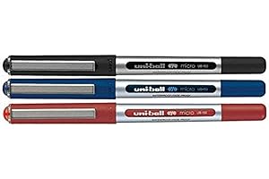 UNI-BALL UNIBALL EYE MICRO UB-150 zestaw 3 szt. [1 x czarny, 1 x niebieski, 1 x czerwony]