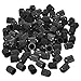 Produktbild Lvcky 120 Pack Auto Reifen Ventil Vorbauten Staub Kappen für Auto, Motorrad, LKW, Fahrrad, Fahrrad, Schwarz