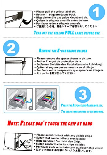 10 Ink Cartridges Compatible with Canon/570/571 XL for Canon Pixma MG5750 MG6850 MG7750 Series - 2