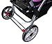 FoxHunter Baby Toddler Tandem Double Stroller Twin Pushchair Pram Buggy Travel With Rain Cover Purple New