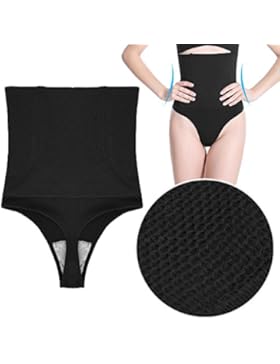 ASIV Damen Shapewear Miederhose String Taillenslips Bauchweg Butt Lifter Shaper Miederslip mit Bauch-weg-Effekt...