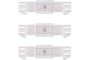 Zankie 1/3Pcs Crack Monitoring Record- Plus Tell-Tale Crack Gauge Monitor For The Standard And Corner Tell-Tale Record| Standard Tell-Tale Crack Monitor