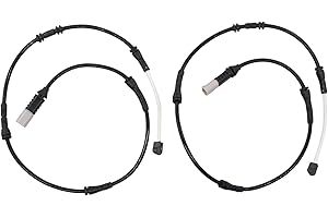 HouYeen Rear Right and Left Brake Pad Sensor for BMW 5 6 Series F06 F10 F12 F13 2009-2018