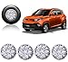 Auto Pearl - Premium Quality Car Full Caps Silver 14inches Wheel Cover For - Mahindra KUV 100 RS.1349.00