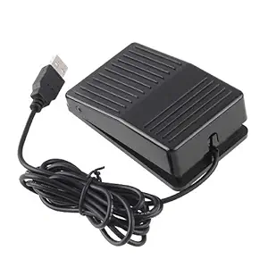 Anself Action Switch Pedal USB Game Foot Control Keyboard HID for Windows 2000/XP/Vista/Win 7