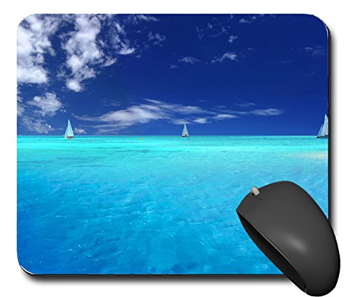 Mausp0818 Mauspad Urlaub Meer Karibik Segeln Mausunterlage Mausmatte Mousepad Pc Computer NEU