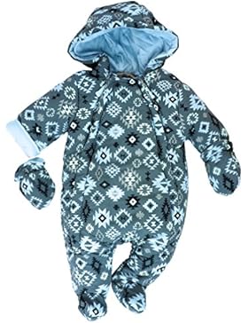 Honour & Pride - Baby Jungen Schneeanzug Winter Overall Ethnoprint