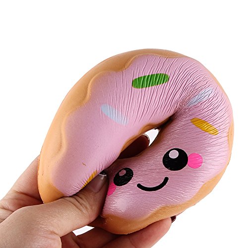 CHENWENEED Juguetes niños,11cm Lovely Donut Cream Scishy Squishy Slow