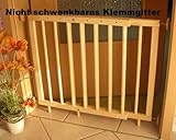 Türschutzgitter Treppenschutzgitter 70-110cm zum klemmen (nicht schwenkbar)