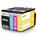 Produktbild CSSTAR Kompatibel Druckerpatrone Ersatz für HP 932XL 933XL Multipack Tintenpatronen für OfficeJet Premium 7612 6600 7110 6100 7610 6600 All-In-One Drucker - Schwarz, Cyan, Magenta, Gelb