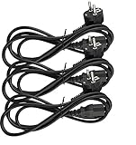 ✅ AUSGEZEICHNETE QUALITÄT - Wir legen großen Wert auf beste Qualität und achten stets auf eine sorgfältige Verarbeitung und eine lange Haltbarkeit und Zuverlässigkeit unserer Stromkabel. Daher ist das Netzteil Kabel C13 auch ideal für den gewerblichen Gebrauch geeignet.