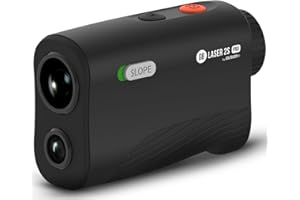 GOLF BUDDY GolfBuddy GB LASER 2S Pro - Buscador de rango de golf con pendiente, rango de 2 a 1093 yardas, buscador de pines, vibración, modo Buddy, escaneo y triangulación, buscador de rango preciso para mayor