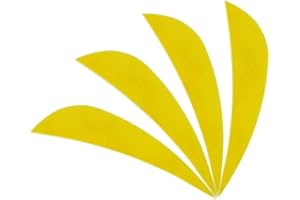 SHARROW 50pcs Archery Arrow Feathers Fletches 2 inch Turkey Feather Fletching Right Wing for Crossbow Carbon Arrows