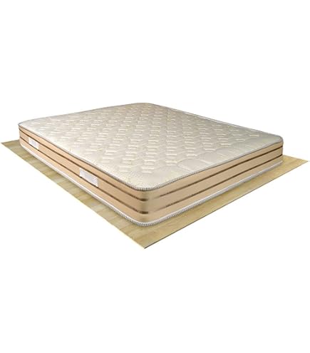 Comprarredo Materasso matrimoniale rigido a molle 160x190 alto 25cm MESSICO, ortopedico anche per pesi importanti con doppio lato caldo/fresco, made in Italy