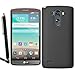 Price comparison product image Stylish Slim Thin Hard Case Armour Cover For LG G4 + Screen Protector + Stylus (Black)