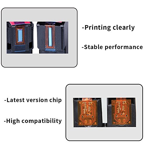 HWDID 301 XL Ink Cartridges Replacement for HP 301XL (2 Black,1 Tri-colour) CH563EE CH564EE High Yield for Deskjet 1000 1050A 1510 2050 2540 2544 3050A 3055A ENVY 4500 4502 5530 Officejet 4630