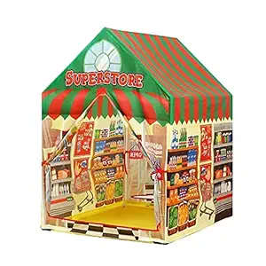 JB STORE Jumbo Size Extremely Light Weight Water Proof Kids Play Tent House for 10 Year Old Girls and Boys Medium Super Store