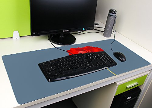 WATERFLY Großes Mauspad Mausunterlage für Gaming und Büro 89 x 40 x 0,2 cm - 2