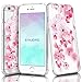 Price comparison product image Sinjoro iPhone 6S/ iPhone 6 Case, Slim Shockproof Clear Floral Flower Design Soft Flexible TPU Back Cover Case for 4.7" Apple iPhone 6S/ iPhone 6 (Flower#8)