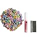 50 Fimo Cane Stick Rods 3D Nail Art Manicure Crafts- With Free Blade and Glue- by Kurtzy TM
