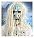 Produktbild SCLMJ Halloween Terror Maske Lange Weiße Haare Grimasse Latex Kopf Geisterhaus Erschreckende Requisiten
