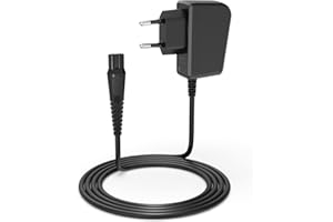 NICPOWER 8V Rasierer Ladekabel Kompatibel mit Philips HQ850 Norelco Oneblade QP2630 QP2630/30 QP2530 QP2530/30 Elektrischer Rasierer Ladegerät Netzteil