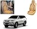 Auto Pearl - Premium Quality Car Wooden Bead Seat Cover For - Toyota Fotuner 2017 - Set of 1Pcs RS.649.00