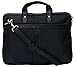 Ajeeba Leather Nylon 30 Liters Black 12" Laptop Briefcase RS.773.00