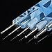 Neverland 5Pcs Acrylic UV Gel Nail Art Design Dotting Painting Pens Blue