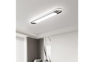 Naroume Modern LED Ceiling Lights - 6000K Flush Mount Metal Smart Ceiling Chandelier Lighting Fixture for Living Room, Bedroom, Dining Room, Office, Hallway, Aisle