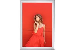 Albyco - Ramka - Na zdjęcia DANCE plakaty - Kolor: Aluminium - A3 - Do zdjęć lub innych plakatów lub obrazów - Rozmiar A3, 29,7 x 42 cm, 20mm