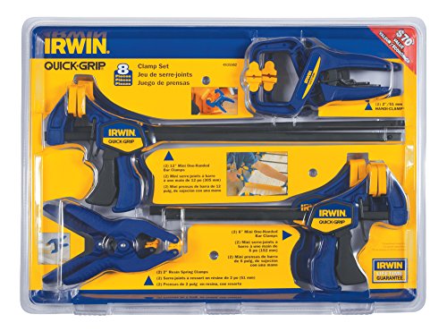 Preisvergleich Produktbild Irwin Quick-Klemme Set, 8 Stück, 4935502