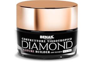 BENAIL Gel unghie tissotropico ad elevatissima densità, gel ricostruzione unghie per allungamenti, copertura e tecnica muretto. Gel costruttore per unghie con vitamine A, E, B12 (Nature)