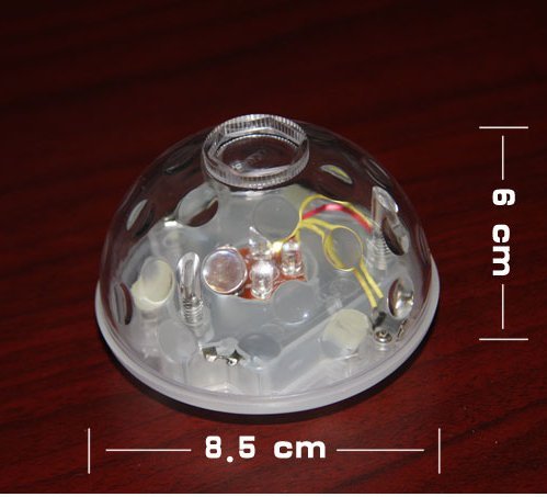 Unterwasserlicht LED-Poolbeleuchtung LED-Disco Aquarium Schwimmlicht Unterwasserlichtshow mit 5 verschiedene Lichtshows Glow Licht zeigen Pond Pool Spa Whirlpool - 6