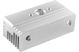 BCZAMD Accessoires d'imprimante 3D - Pièces de rechange pour extrudeuse Spriite Hotend - Dissipateur thermique en aluminium : Clone Fast Cooling Block Fit Crealiity Ender 3 S1 Pro CR10 Smart Sermon V1