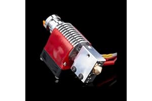 BZ 3D V6 Volcano All Metal Hotend Kit,12V 40W Direct & Bowden Hotend,Heatbreak Alliage Titane et un Ventilateur pour imprimantes 3D V6 Volcano Hotend,Titan,Extrudeuse Dual Driver.