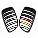 Produktbild Minzhi Gloss Black Double Line M-Farbe Frontnierengitter für BMW 1er E81 E87 120d 120i 130i 08-11