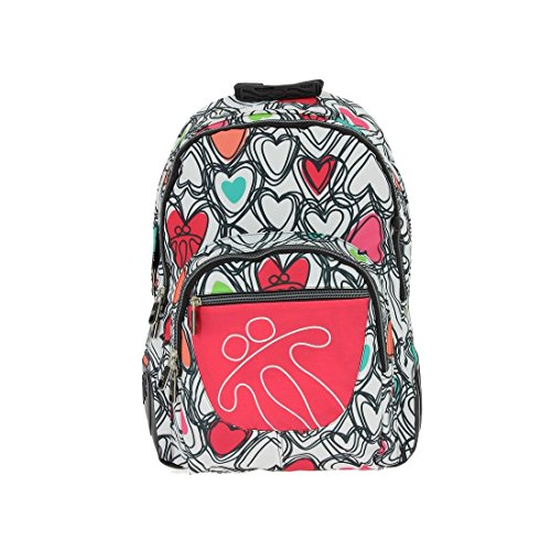 Price comparison product image Totto Crayola School Bag / Backpack (swirly hearts)