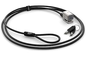 Kensington Lucchetto con Chiave e Cavo di Sicurezza in Acciaio al Carbonio da 1,8 m per Laptop e Tablet Microsoft Surface Pro 8, 7+, 7, 6, 5 e 4 e Surface Go 3, 2 e 1