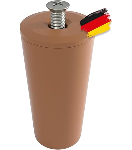 DOJA Fermi Per Tapparelle In PVC - Confezione Da 20 Pezzi, Grigio, 40 Mm, Per Avvolgibili Manuali - Foto 3