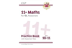 11+ GL Maths Practice Book & Assessment Tests - Ages 10-11 (with Online Edition)