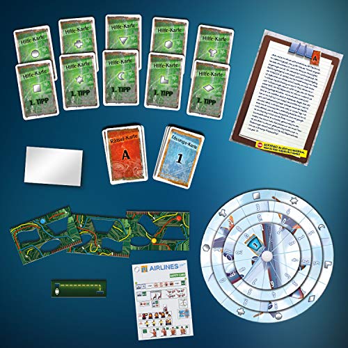 KOSMOS 691769 EXIT - Das Spiel - Der Flug ins Ungewisse, Level: Einsteiger, Escape Room Spiel - 3