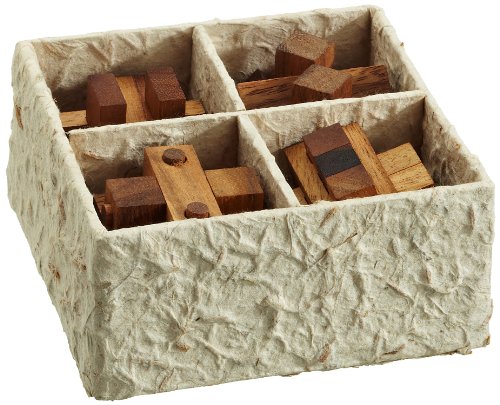 Preisvergleich Produktbild Philos 6167 - Puzzle Geschenkset III, mit 4 unterschiedlich schwierigen Knobelspielen