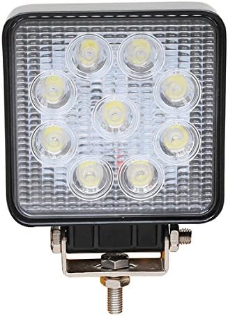 Automotive lighting ATV Excavator Engineering Headlights Inspection Lights 27W LED Work Light (Color : Floodlight 60°)